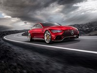 جدیدترین تصاویر مرسدس بنز AMG GT کانسپت 2017