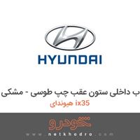 قاب داخلی ستون عقب چپ طوسی - مشکی هیوندای ix35 2012