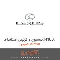 پیستون و گژنپین استاندارد(H100) لکسوس GS250 