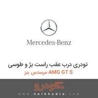 تودری درب عقب راست بژ و طوسی مرسدس بنز AMG GT S 2016