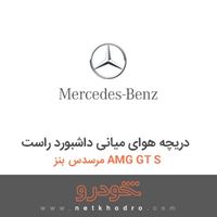 دریچه هوای میانی داشبورد راست مرسدس بنز AMG GT S 