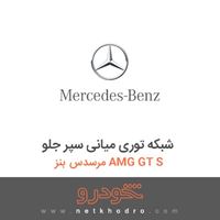 شبکه توری میانی سپر جلو مرسدس بنز AMG GT S 2016