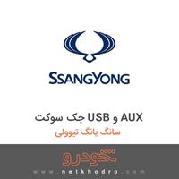 جک سوکت USB و AUX سانگ یانگ تیوولی 2018