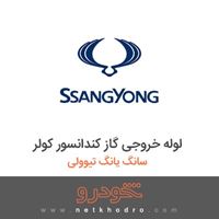 لوله خروجی گاز کندانسور کولر سانگ یانگ تیوولی 2018